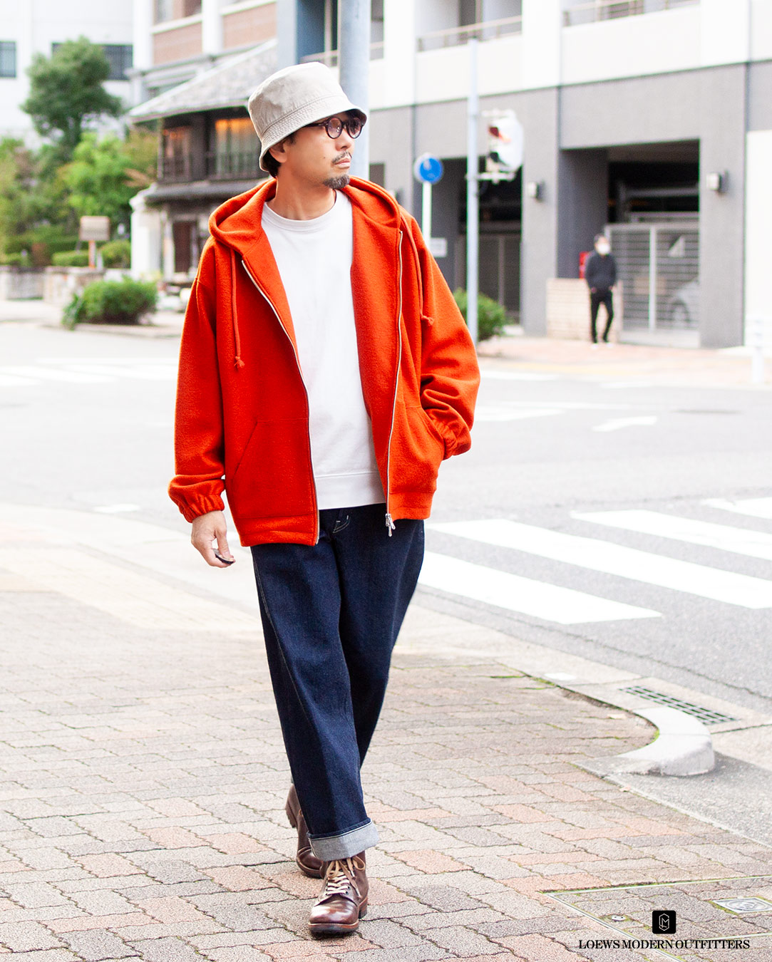 WOOL BOUCLE FULLZIP PARKA｜MANUAL ALPHABET